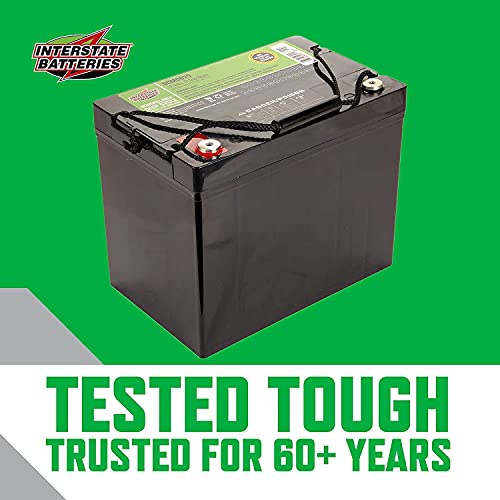 Interstate Batteries 12V 75Ah Deep Cycle Battery (DCM0075) Sealed Lead