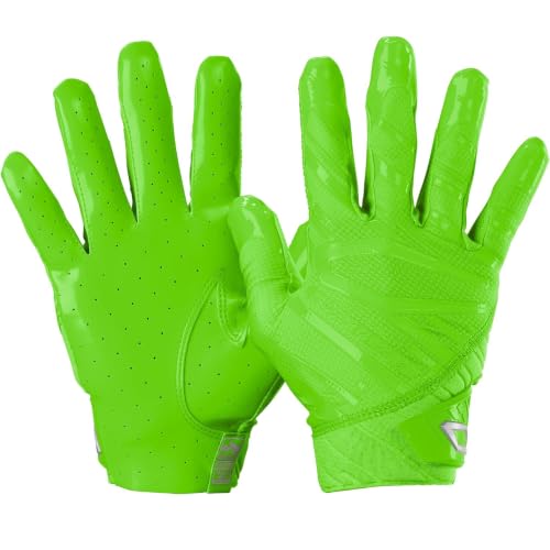 Cutters Rev Pro 6.0 Receiver Gloves Solid Shock Green Small at Amazon