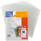 Sparco Transparent File Holder - Letter - 8.50