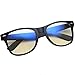 Blue light Blocking Glasses - FDA Registered - UV Protection - Transparent Amber Tinted Lens - Eye Strain Relief - Lightweight