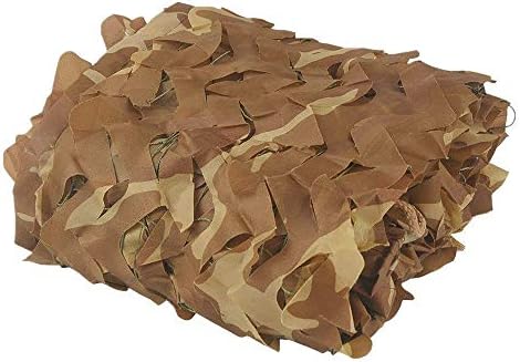 Liyukee 10x16FT Camouflage Netting,Hunting Camping Jungle Cover Camouflage Net Woodland Blind Camping Military Camo Landscaping Layout Hunting Accessories