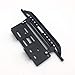 KYX Racing Metal Side Step Running Boards Foot-Plate w/Receiver Box for 313mm Wrangler Body (Alloy)