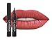 Golden Rose Lip Marker Lip Stain Ultra Long Lasting Natural Finish Water Based with Aloe Vera and Vitamin E (103 Cherry)