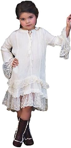Trish Scully Child Hattie Dress- Grey (4)