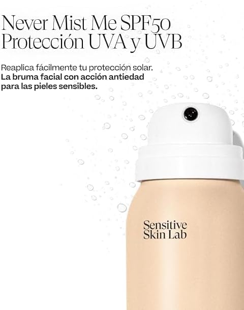 - Invisible Never Mist Me, Bruma Solar SPF50, 100 ml