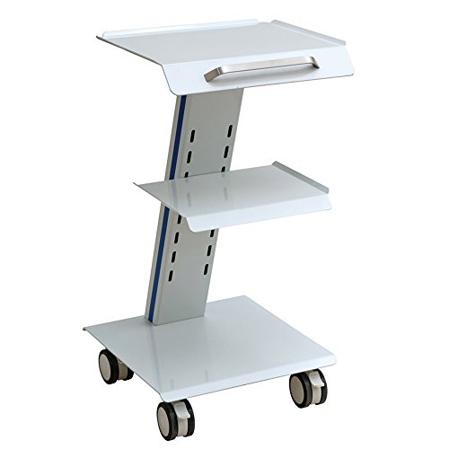 Medical Mobile Utility Cart Trolley with Steel Frame Doctor Dentist Trolly Tattoo Spa Salon Equipment All Purpose