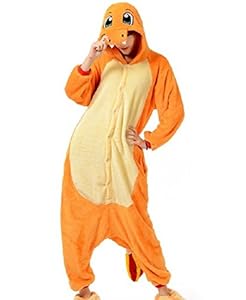 Charmander Adult Men Women Unisex Animal Sleepsuit ...