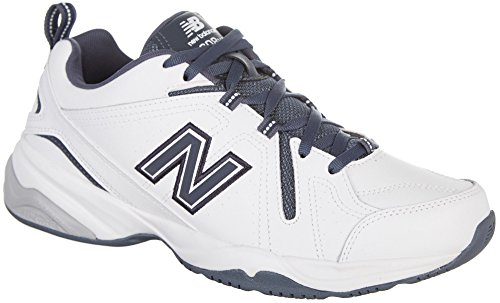 New Balance Men's MX608v4 Comfort Pack Training Shoe, White, 12 4E US