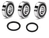 Kawasaki KX125 KX250 KX500 Rear Wheel Bearings and Seals Kit OEM