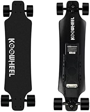 KooWheel D3X Onyx 2nd Generation Electric Skateboard - Dual 350W Hub Motors and 24.8 MPH Max Speed