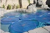 Solar Sun Rings Plain Blue Swimming Pool 3-Pack