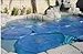 Solar Sun Rings Plain Blue Swimming Pool 3-Pack