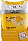 Pond's Wet Cleansing Towelettes, Morning Fresh, 30 Each (Pack of 4)
