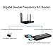 COMFAST Wireless WiFi Adapter USB 3.0, 1200Mbps Dual Band 2.4G/5.8G WiFi Neckwork Adapter for Desktop Laptop, Compatible with Windows 7/8/8.1/10/XP, MAC OS 10.11/10.10/10.9/10.8/10.7/10.6