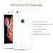 iPhone 6s Case, Willnorn N1 [Glossy] Sub-Series Full Body Coverage Advanced Hard Slim Case with Tempered Glass Screen Protector for Apple iPhone 6 / 6s (4.7-Inch) - Snowy White [2016