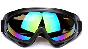 Outdoor Glasses Snowboard Ski Goggles Sunglasses Eyewear Adjustable UV Protective Portable Motorcycle Goggles Eyewear Dust-proof Protective Combat Goggles Play Games Protective glasses