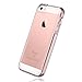 iPhone SE Case, UARMOR Transparent Crystal Clear Premium Protective Case Hard 3H PC Back Cover Flexible TPU Bumper for Apple iPhone SE 2016 & iPhone 5 5s (Clear)