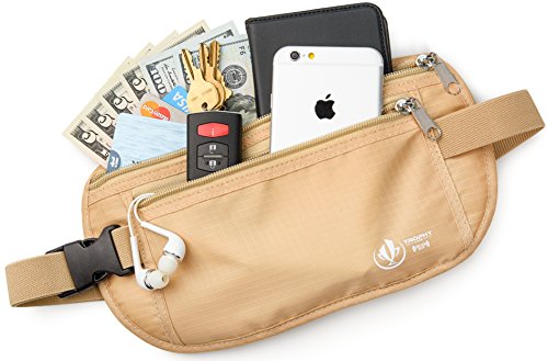 Trophy Line ✮ RFID Safe Money Belt Hidden Waist Stash ✮