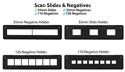 ClearClick-14-MP-QuickConvert-20-Photo-Slide-and-Negative-Scanner-Scan-4x6-Photos-35mm-110-126-Film