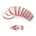 ZATOOTO Pinstripe Tape for Cars - DIY Vinyl Red Pin Striping Decals, 385×0.47 inches Auto Waterproof Pin Stripe Tape Emblems Trim, Universal for Automotive Musical Instrument Home Door etc
