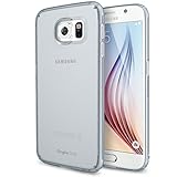 Galaxy S6 Case - Ringke SLIM **NEW**Soft Tone Color [Free Bonus HD Screen Protector][FROST GRAY] Perfect Slim Translucent Lightweight Hard Case for Samsung Galaxy S6, Eco-Package