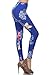 N406-OS Tropical Butterfly Printed Stylish Leggings
