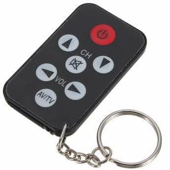 Universal Infrared IR Mini TV Remote Control Keychain Key Ring