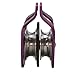 Fusion Climb Secura Double Aluminum Side Swing Pulley Purple
