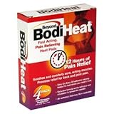 Beyond 4 Piece Bodiheat Disposable Heating Pads, 1.5 Pound