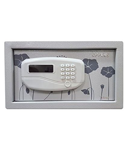 CP Plus Tulear Designer Electronic Safe (Grey Flower)