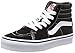 Vans Kids Sk8-Hi Skateboarding Shoes (3.5 Big Kid M, Black/True White)