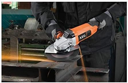 Aeg WS 24 - 230 GV DMS - Angle Grinder 2400 W - 230 mm -int. Man Muerto- EMP Rotating - Briefcase, Black - Image 4