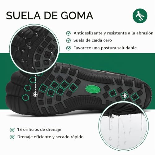 SAGUARO Men's Women's Water Shoes Non-Slip Water Shoes Quick-Drying Beach Shoes for Swimming Surfing Aquatic Pool, Gr.35-48 EU