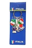 Italia Italy 4 Charming Different Shape Design Metal Keychain .. New