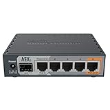 MikroTik hEX S Gigabit Ethernet Router with SFP Port (RB760iGS)