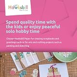 Hawksbill A4 White Card 160Gsm 50 Pack - Thick Cardstock for Printing view 4