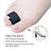 Welnove Toe Wraps Cushions Splints 6 Pcs Elastic Toe Straightener Bandages Relieve Pain from Broken-Crooked-Claw-Overlapping-Bent-Hammer Toe for Men and Women