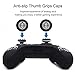 Xbox One/ Xbox One S Controller Skin, BRHE Anti-slip Silicone Cover Protector Case Accessories Set for Microsoft Xbox 1 Wireless/Wired Gamepad Joystick with 2 Thumb Grips Caps (Red Blue Black) (White)