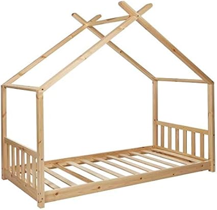 structure lit cabane 90x190