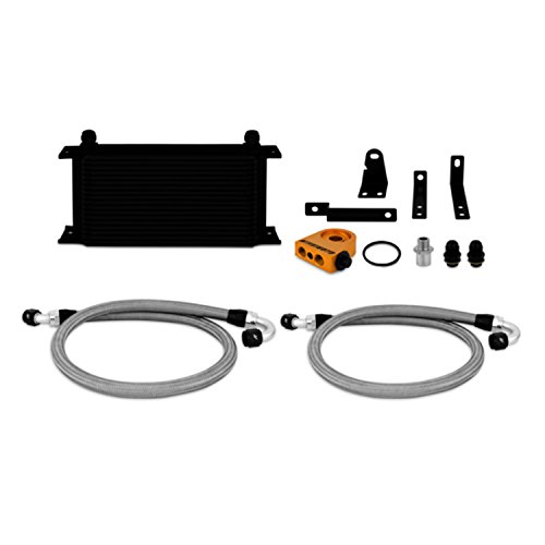 Mishimoto MMOC-S2K-00TBK Black Thermostatic Oil Cooler Kit for Honda S2000