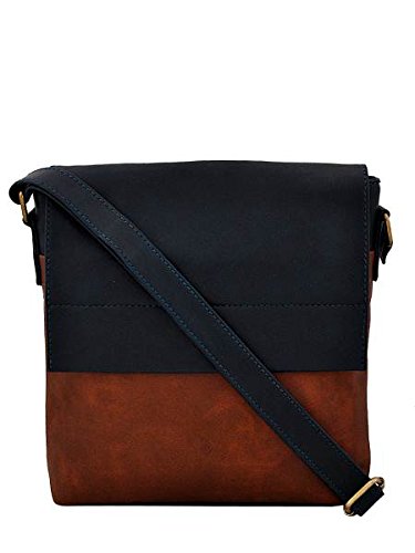 Yelloe Womens Tan Synthetic Messenger Bag