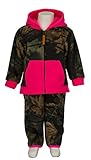 Trail Crest Toddler Camo Two Piece Fleece Jacket & Pants Set