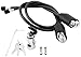 KUAT Transfer Double Cable Lock Kit with Locking Hitch Pin | Durable Reliable Steel Heavy-Duty Anti-Theft Bicycle Lock Compatible with Original Transfer Hitch Bike Rack
