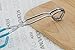 HINMAY Kitchen Scissor Tongs 11-Inch Heavy Duty Stainless Steel Scissor Cooking Tongs