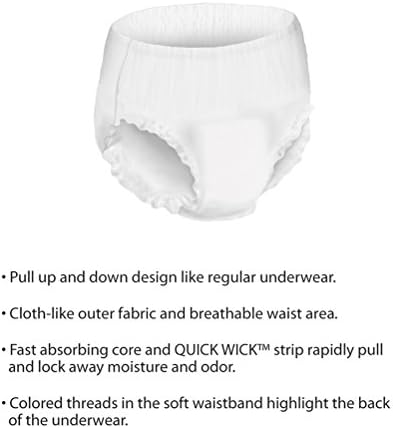 Amazon Com Prevail Extra Absorbency Incontinence Underwear Youth Small Adult 22 Count Breathable Rapid Absorption Discreet Comfort Fit Adult Diapers Health Personal Care