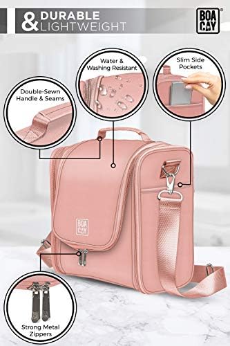 Extra Large Hanging Travel Toiletry Bag for Women and Men, Hygiene Bag, Bathroom and Shower Organizer Kit with Elastic Band Holders for Toiletries, Cosmetics, Makeup, Brushes 2 Extra Large Hanging Travel Toiletry Bag for Women and Men, Hygiene Bag, Bathroom and Shower Organizer Kit with Elastic Band Holders for Toiletries, Cosmetics, Makeup, Brushes