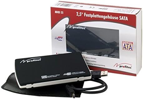 Profitec MHD 25 USB Caja de Disco Duro 2.5 Pulgadas: Amazon.es: Electrónica