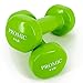 PROMIC 1lb to 20lb Hand Weights Deluxe Solid Vinyl Dumbbells with Non-Slip Grip for Hand Exercise