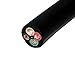 Carol 50' 8/4 SOOW Wire Cord Cable - Portable Power 8 Gauge 4 Conductor, 600V, Flexible Copper W/ EPDM Insulation, Durable CPE Jacket for Harsh Environments - UL62 Compliant, Oil & Abrasion Resistant