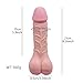 Male Masturbator Adult Sex Toy, 3D Realistic Mini Ass Anal Pocket Pussy Double Function Hollow Penis Sleeve for Men Masturbation, Soft Realistic Dildo for Women Couplesthumb 1